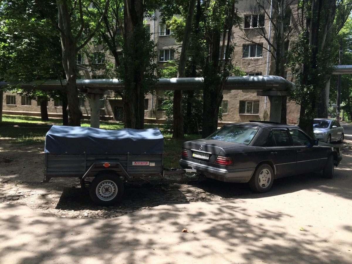 Прицеп Мерседес w124