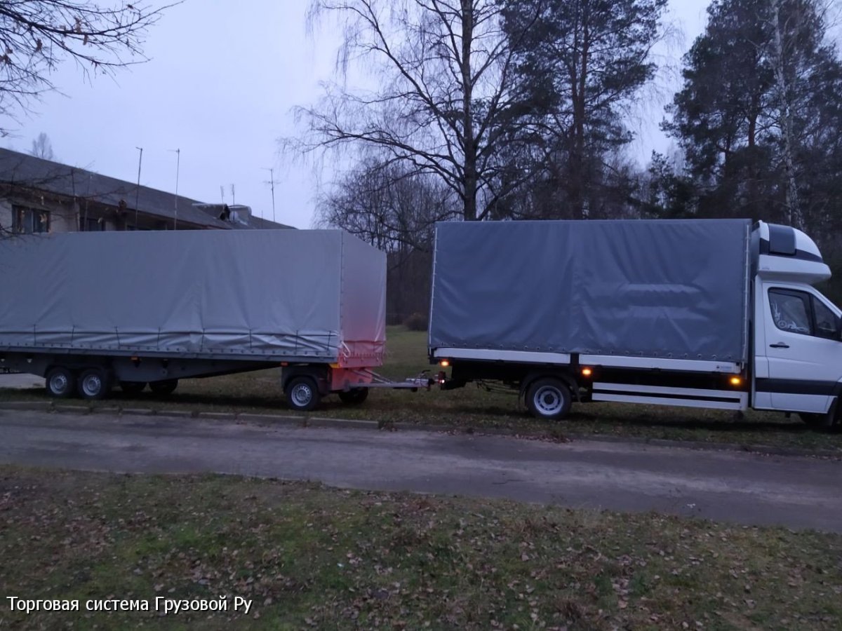 Мерседес Спринтер тентованный 6 метров