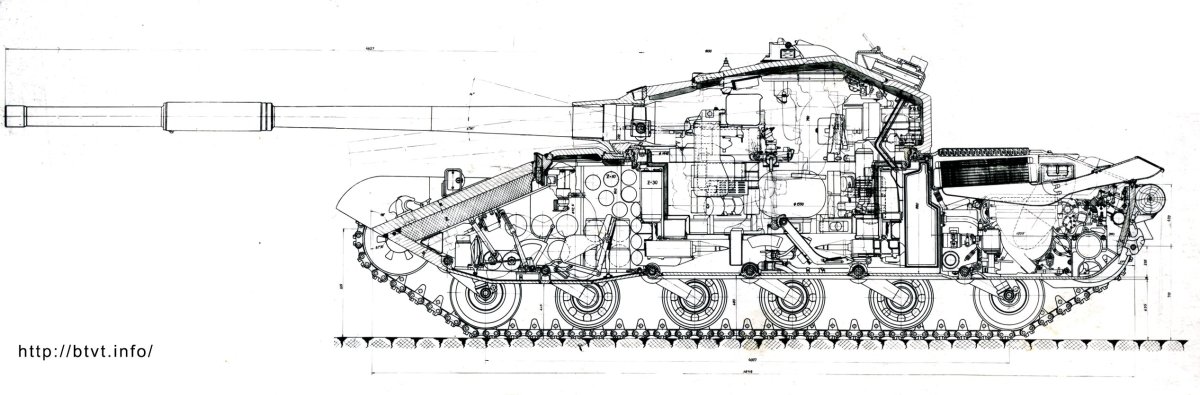 Танк т 64 чертежи