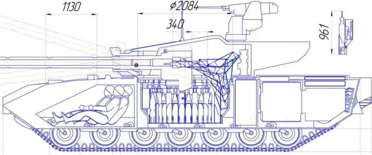 Автомат заряжания т-14 Армата