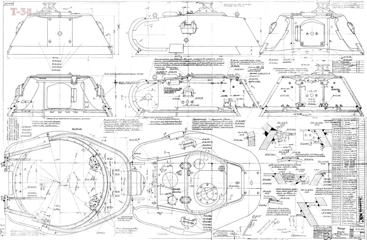 Башня танка т-34-76