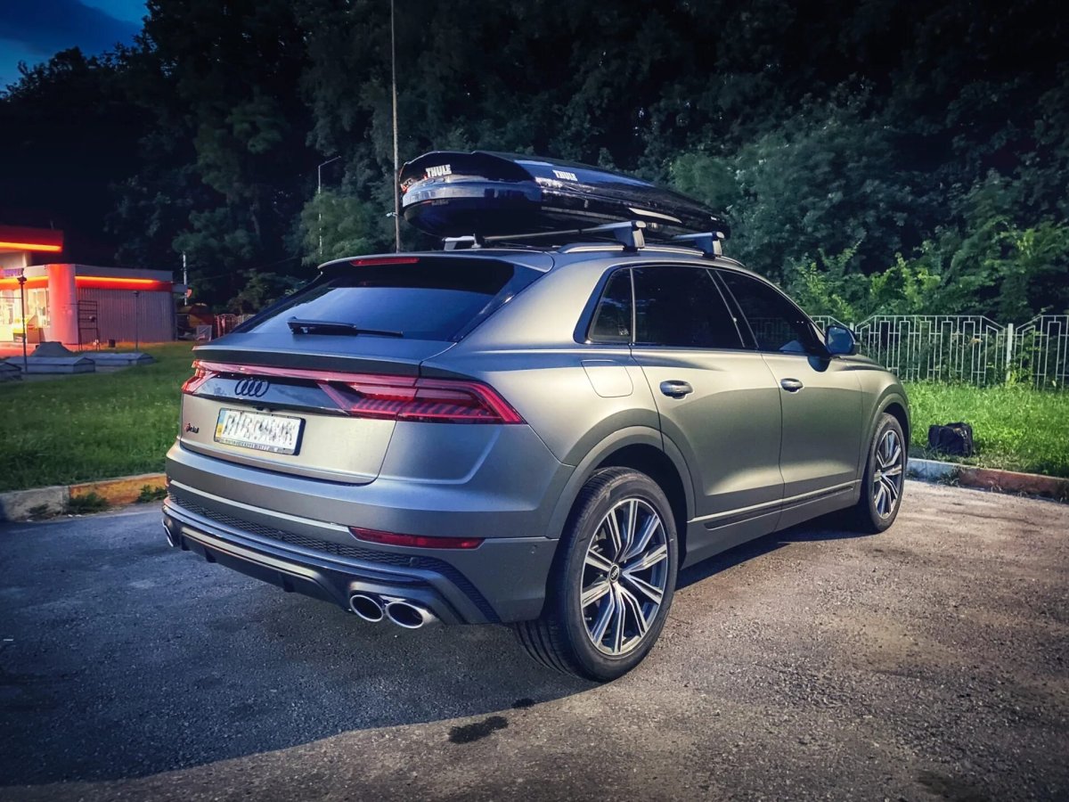 Бокс на крышу Ауди