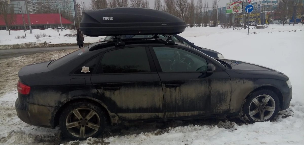 Багажник на крышу Audi a4 b8