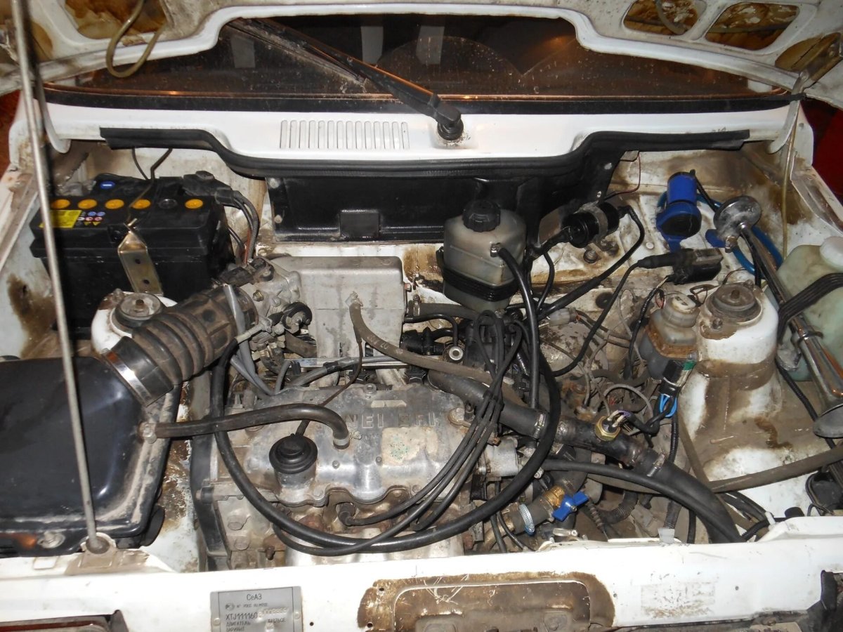 Под капотом Ока ВАЗ 1111