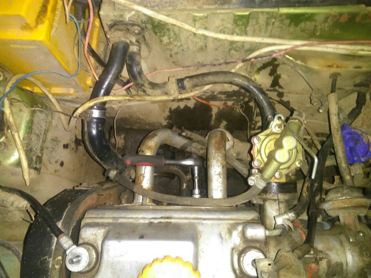 Патрубки печки Ока