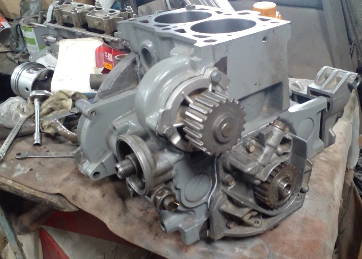 Капиталка двигателя Ока