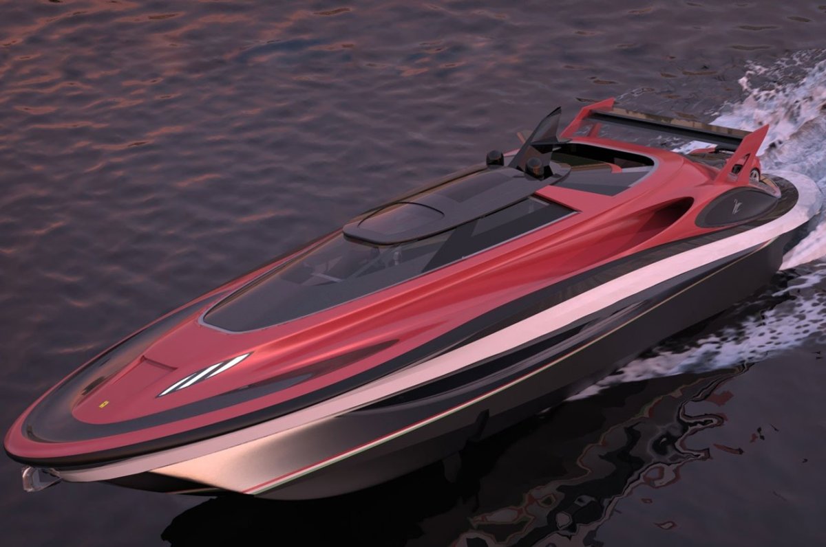 Алюминиевая яхта