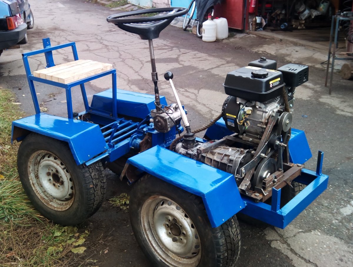 Нева мотоблок минитрактор переломка 4х4