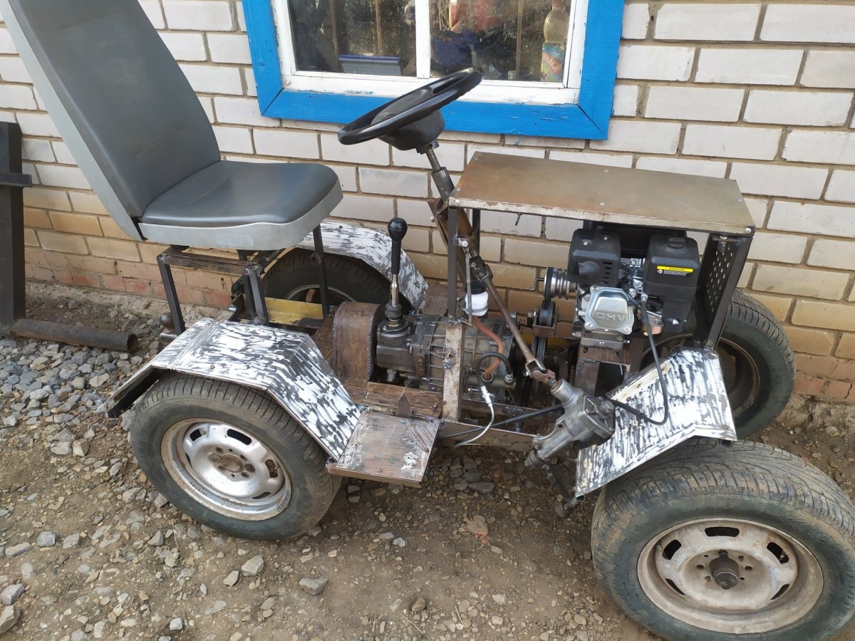 Самодельный трактор МТЗ 82 мини