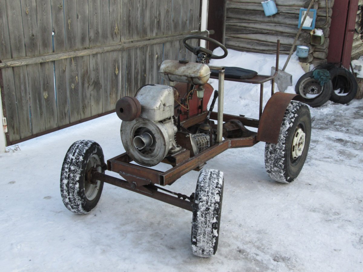 Минитрактор Дмитрия копача