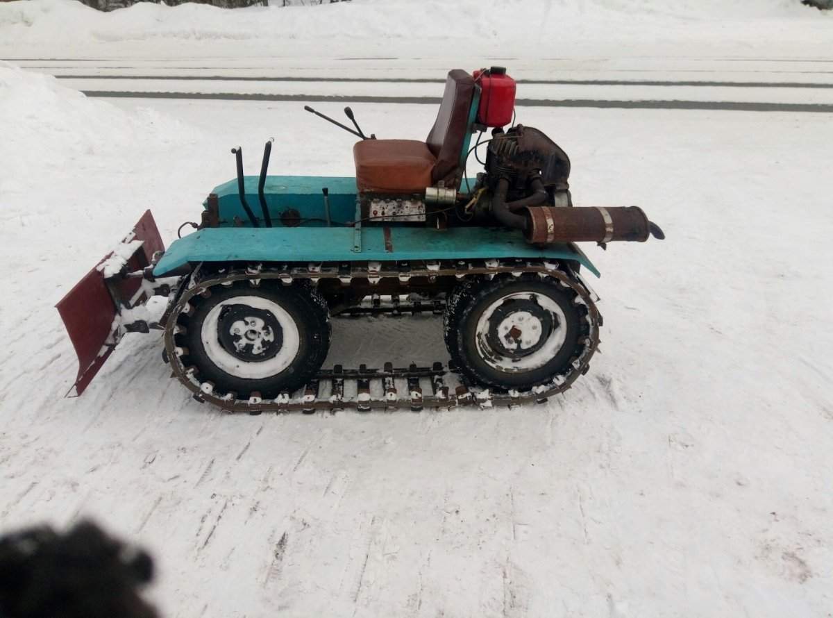 Гусеничный минитрактор Форза