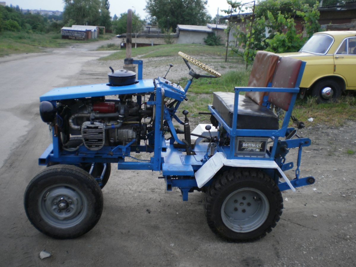 Минитрактор с двигателем Лифан