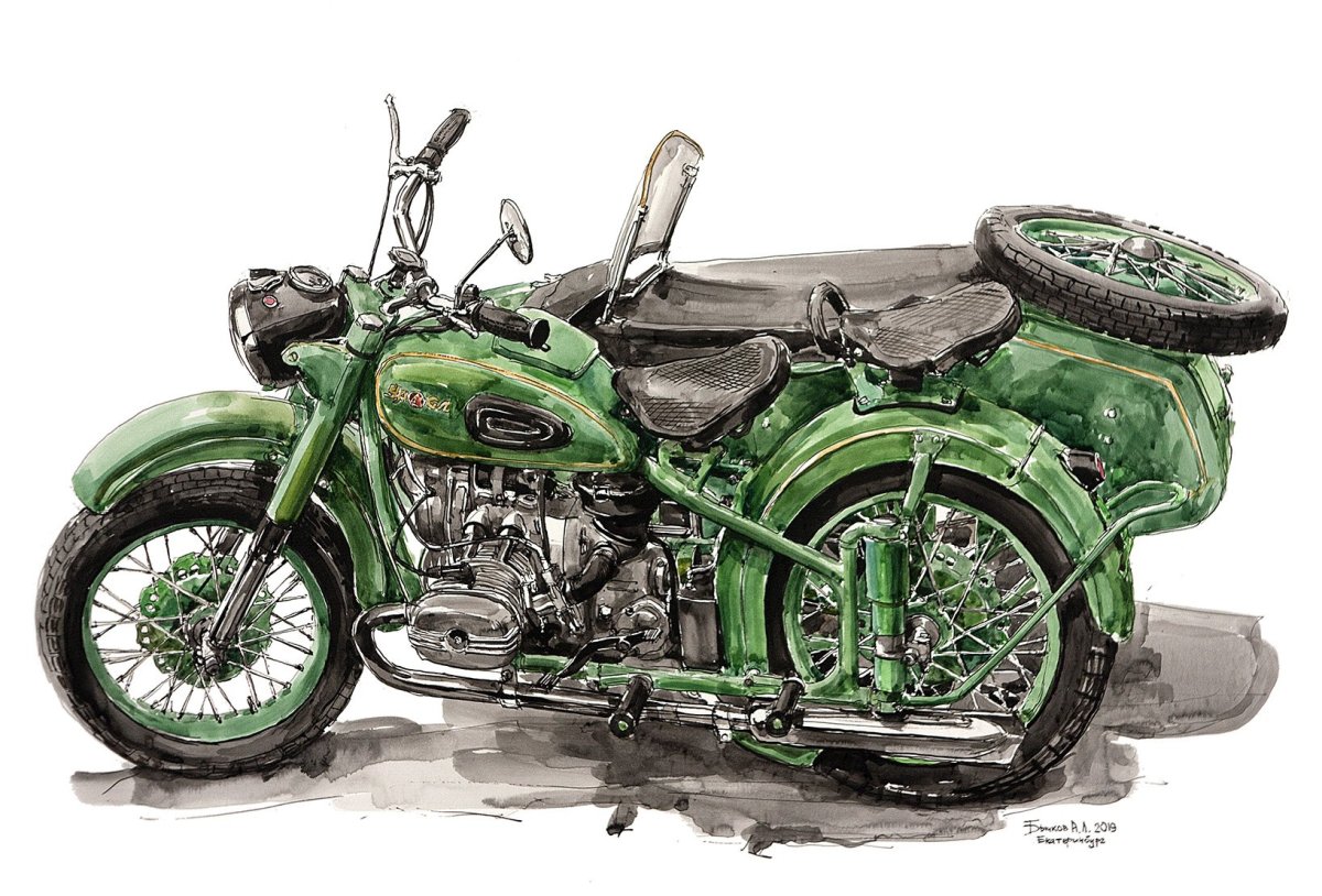 Мотоцикл Урал м62