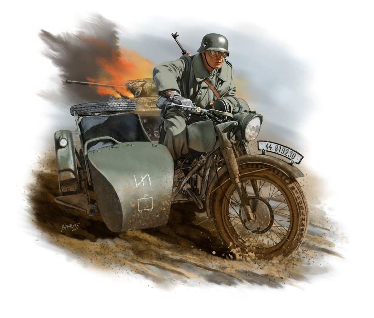 Мотоциклы вермахта второй мировой войны