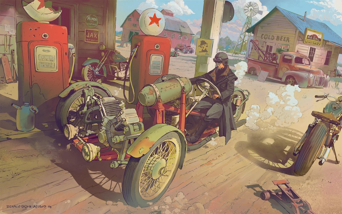 Дизельпанк Алексей Липатов