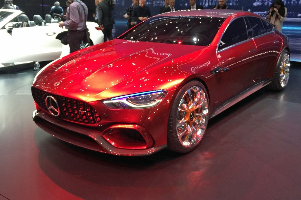 Мерседес АМГ ГТ новый