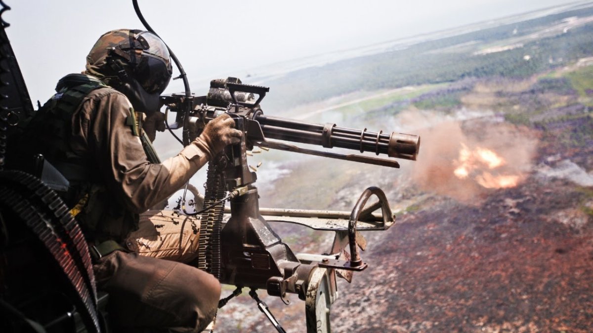 M134 Minigun Вьетнам