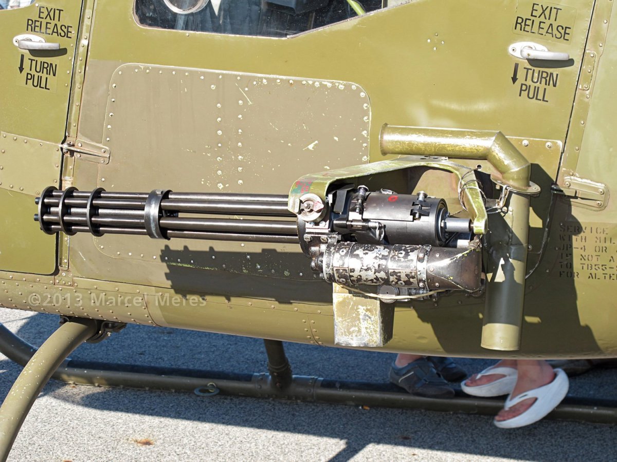 Пулемет m134 Minigun