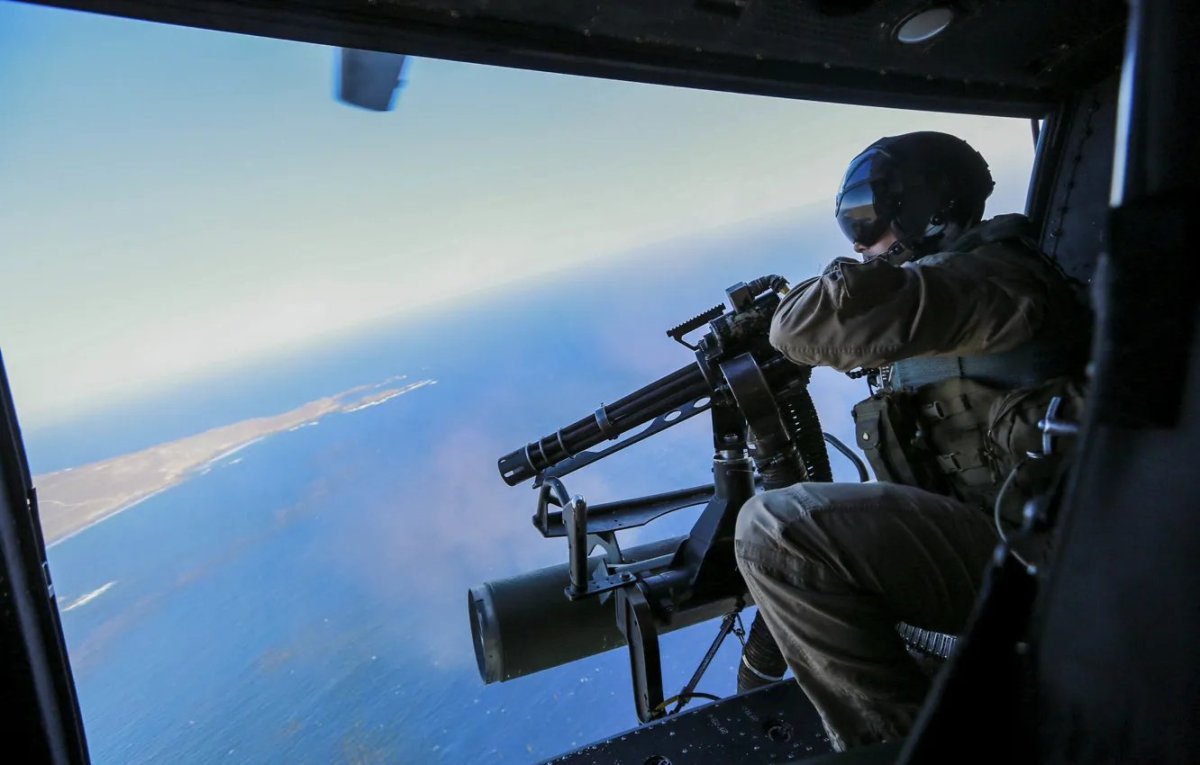 Вид из вертолета