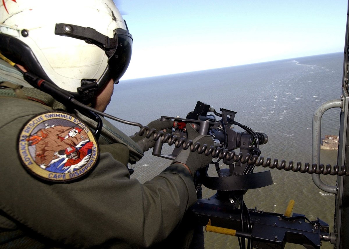 Миниган на вертолете