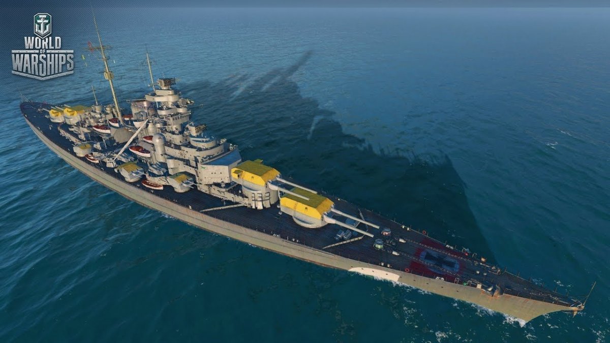World of Warships Bismarck камуфляж