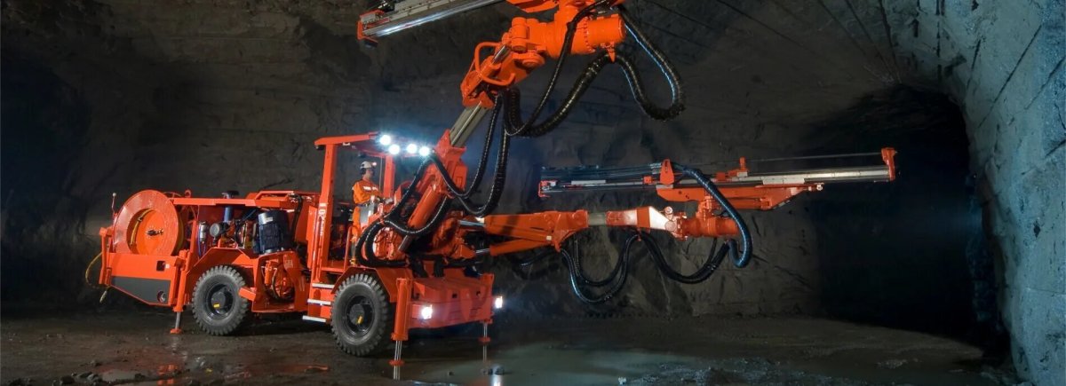 Сандвик буровая машина шахтная