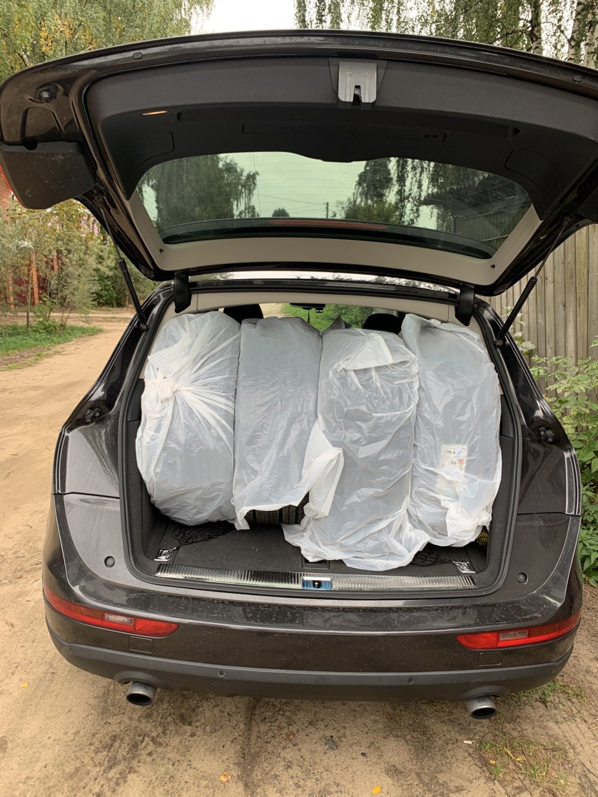 Ауди q5 багажник