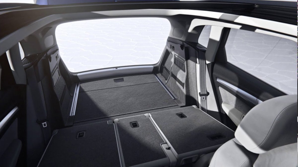 Audi q5 сложенные сиденья