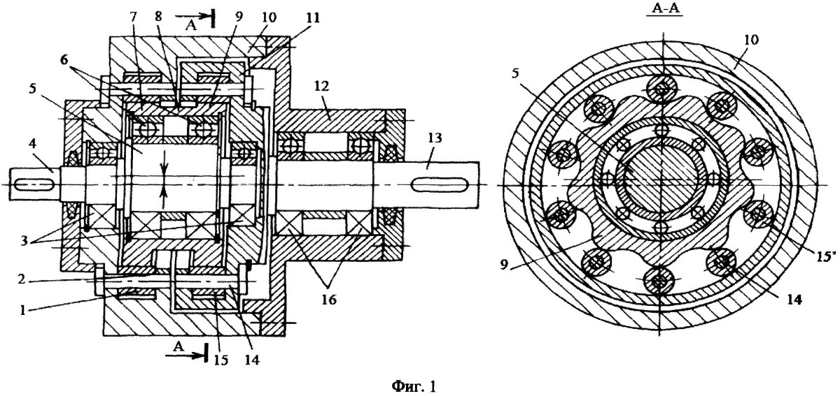 Планетарно цевочный редуктор чертеж