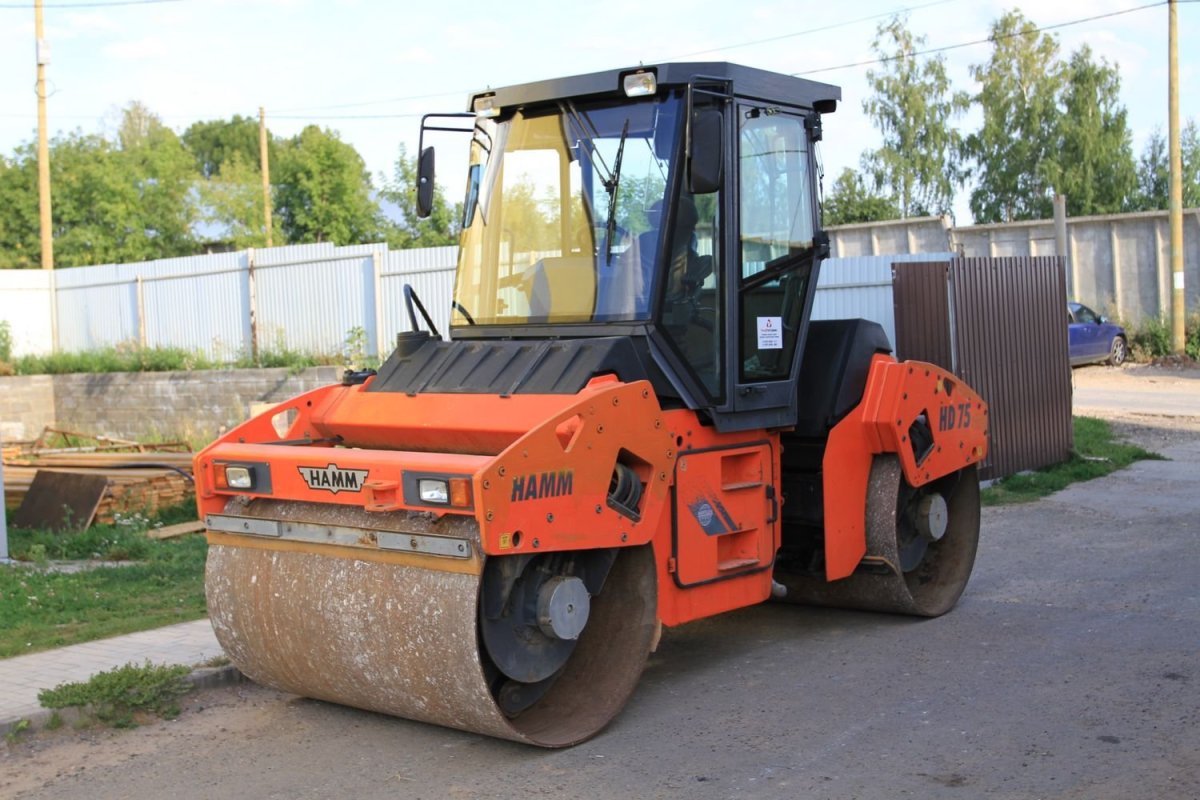 Каток дорожный Hamm HD 75