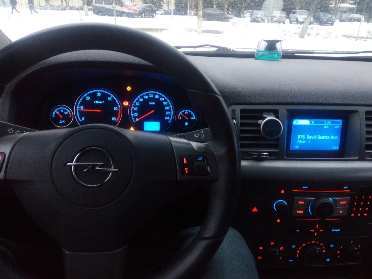 Пересвет Опель салон