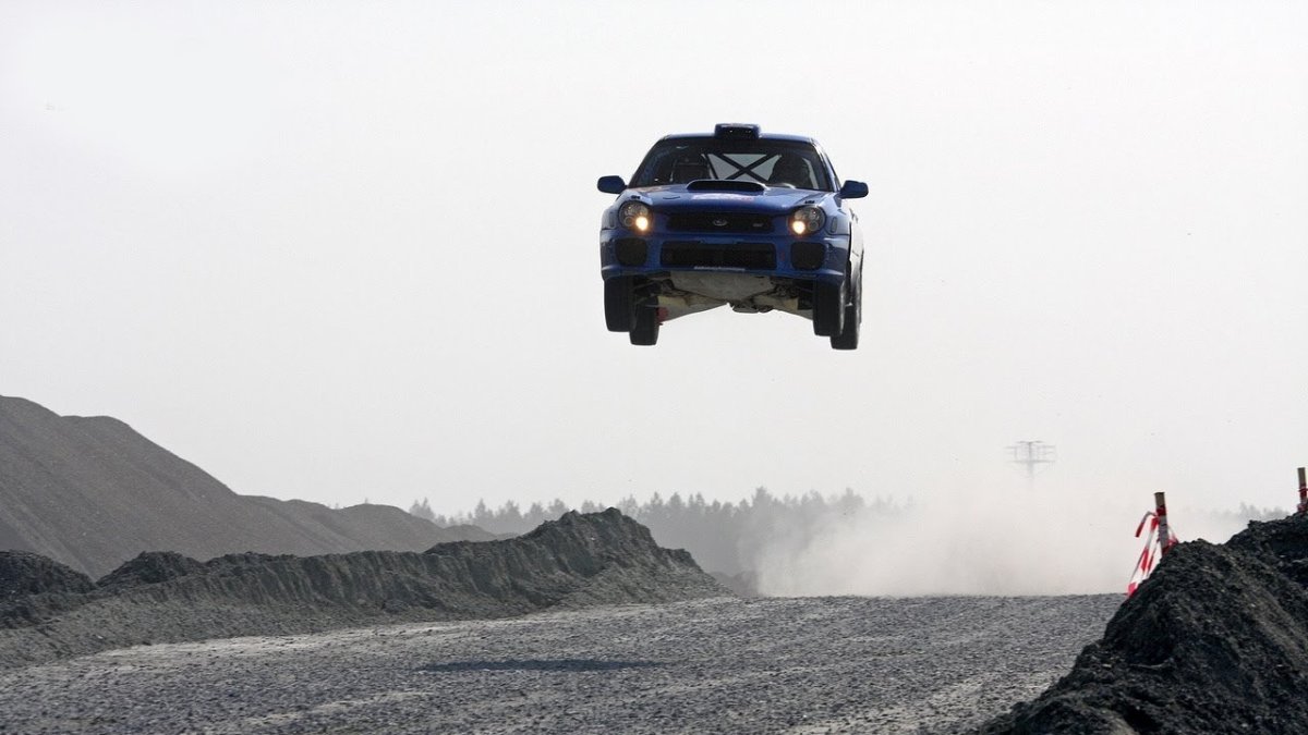 Ралли Асбест прыжок