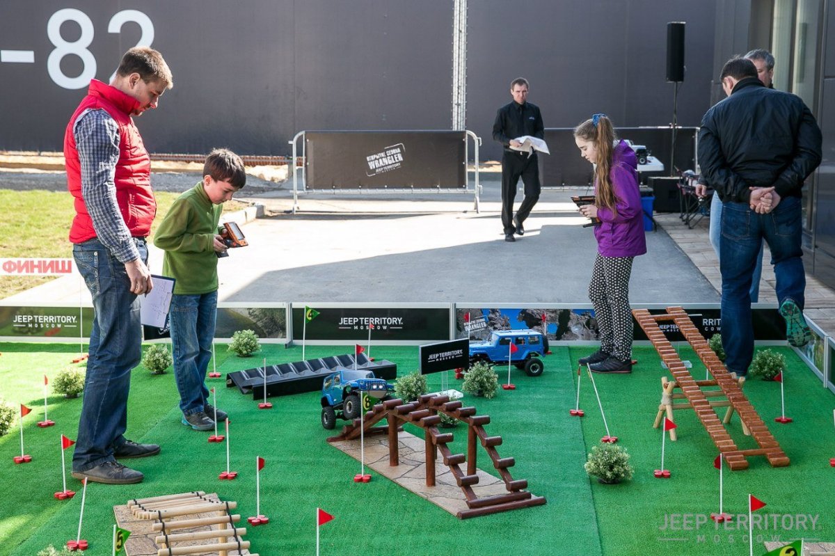 Трасса для радиоуправляемых моделей