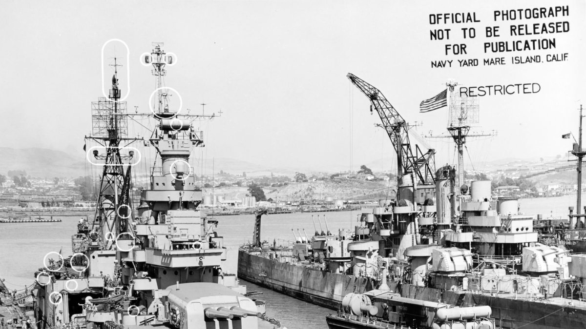 Крейсер Индианаполис фото выживших