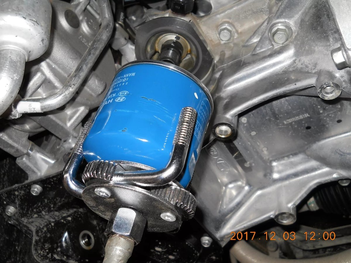 Масляный фильтр Хендай Крета 1.6