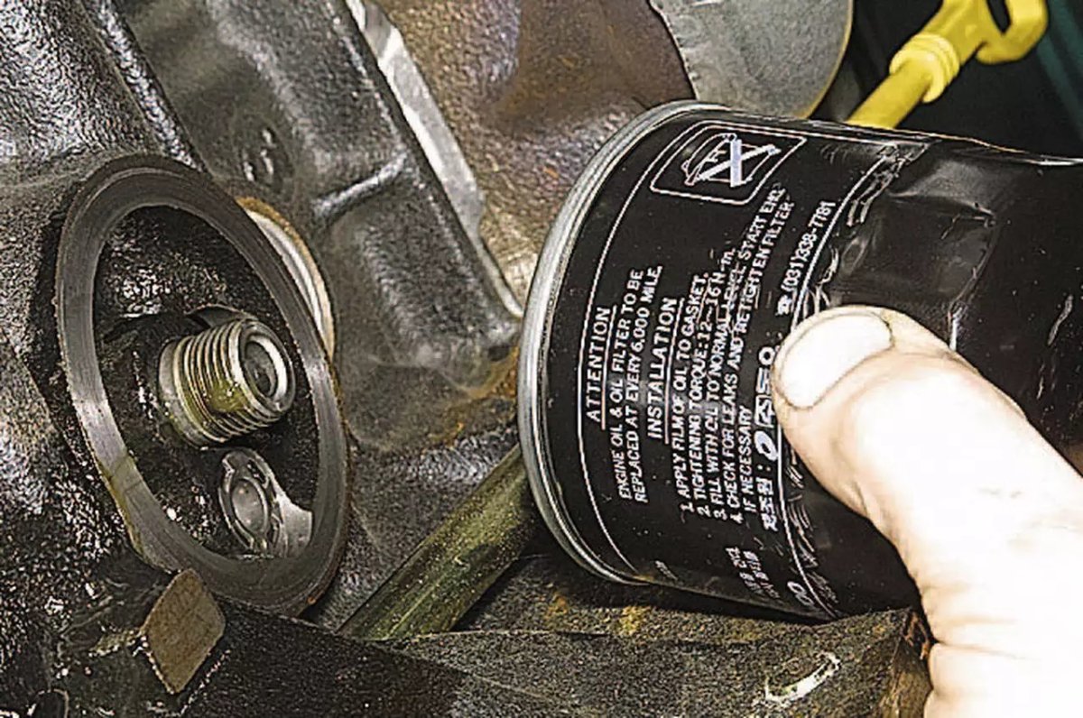 Масляный фильтр Дэу Нексия 1.6 16 клапанная