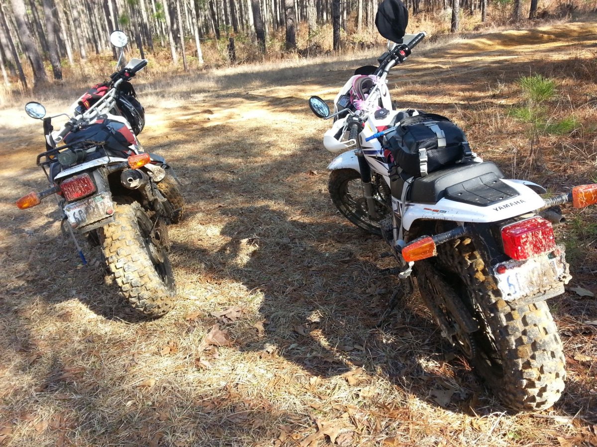 Мотоцикл Ямаха для бездорожья