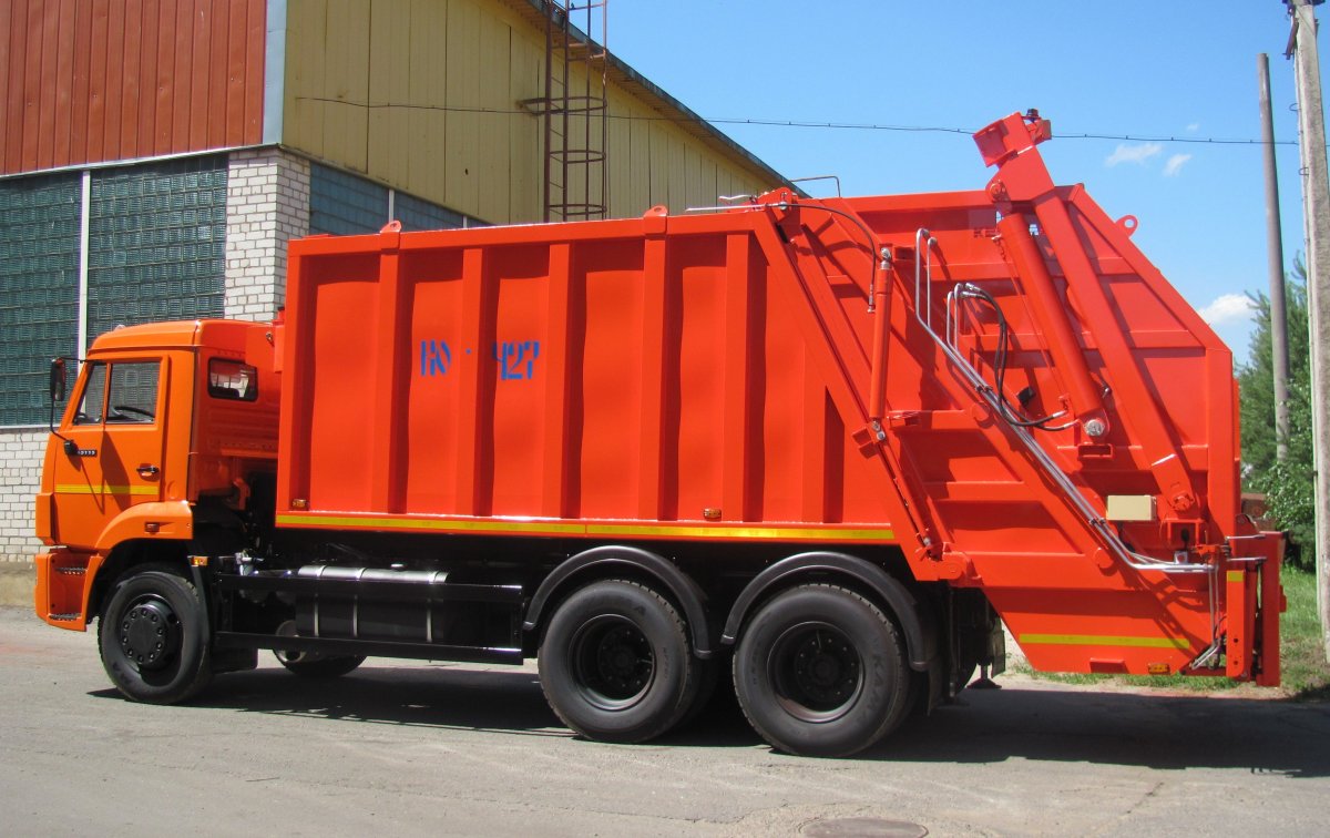 Мусоровоз КАМАЗ ко 427