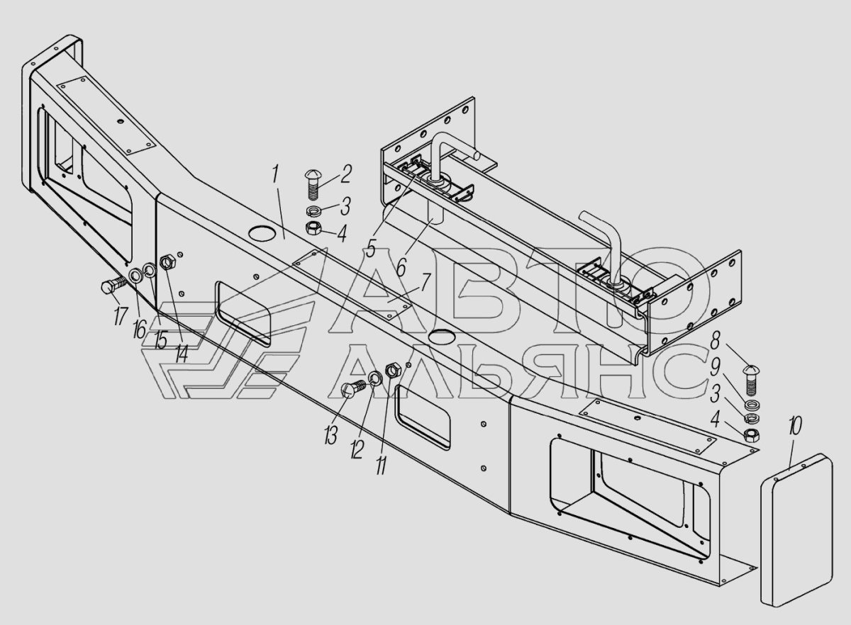 Рама Урал 44202