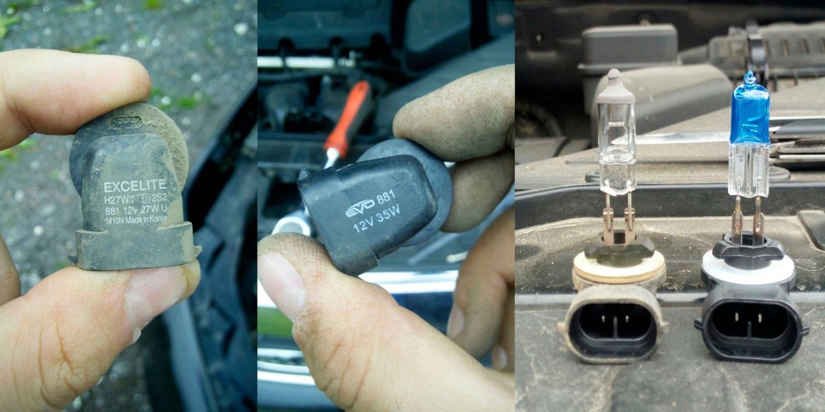 Цоколь ламп ПТФ Киа Спортеж 3