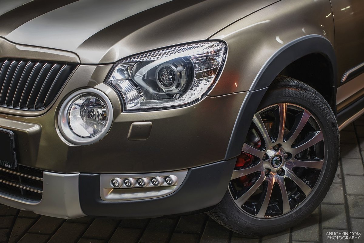 Skoda Yeti led фары