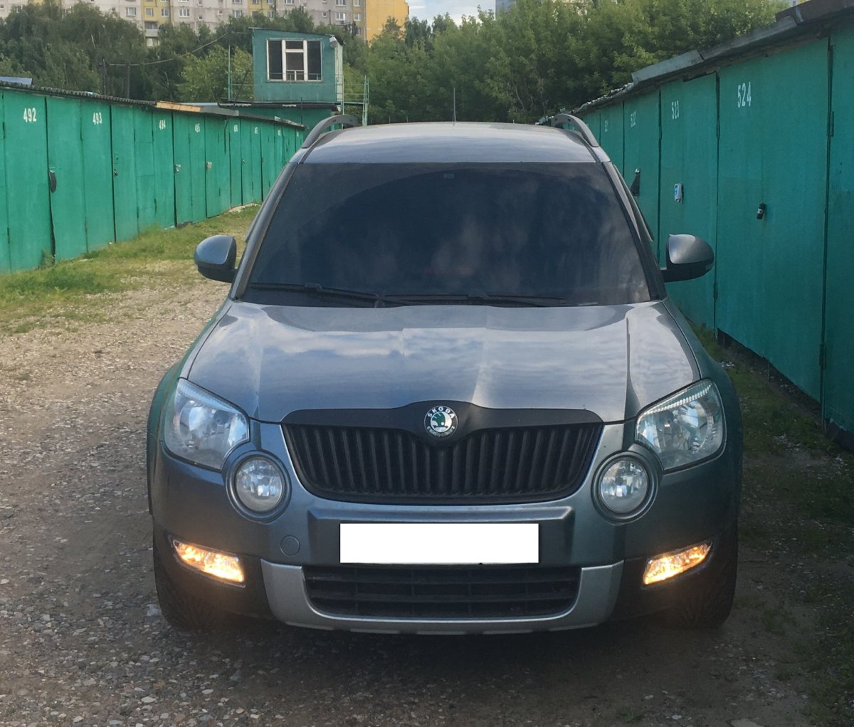 Ходовые огни Skoda Yeti
