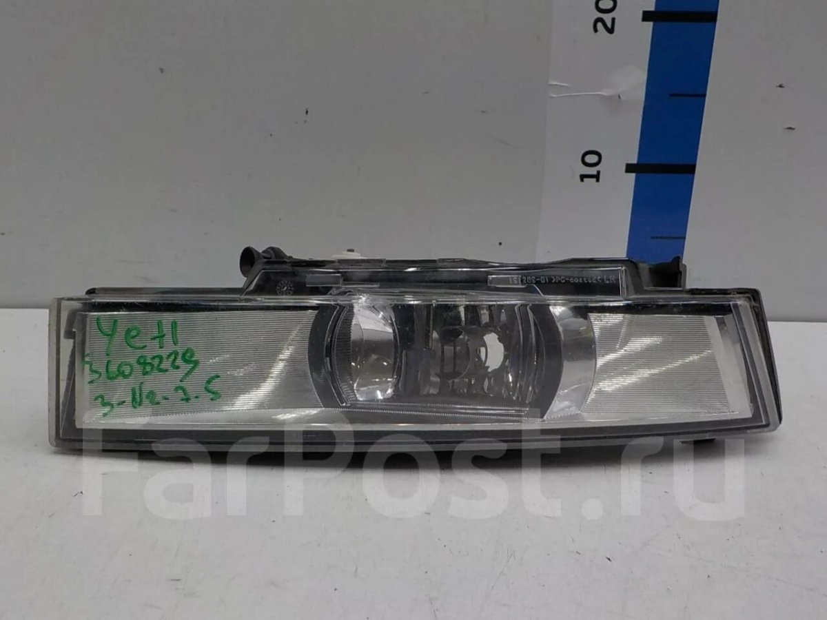 Кнопка противотуманки в Йети