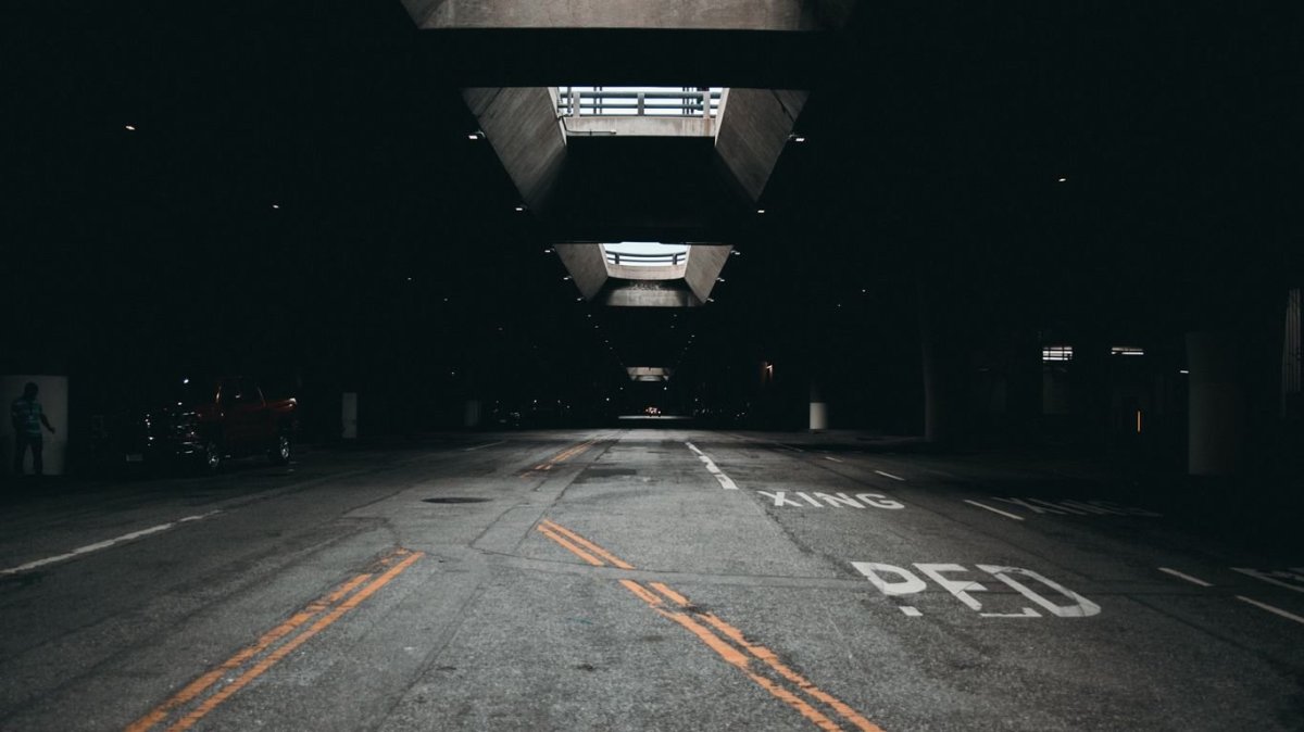 Асфальт в паркинге