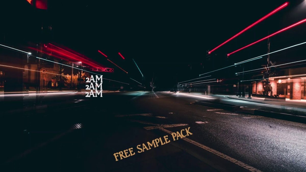 Ночной город дорога