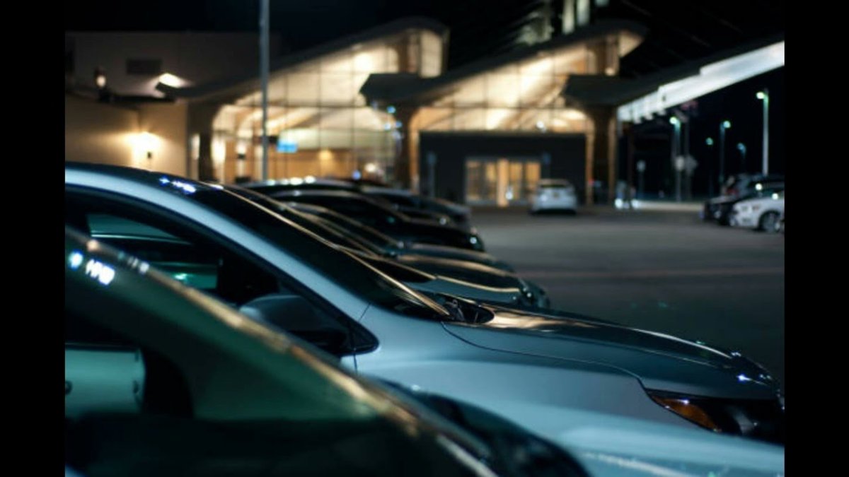 Стоянка вечер