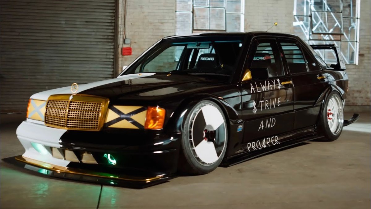 Mercedes 190e a$AP Rocky