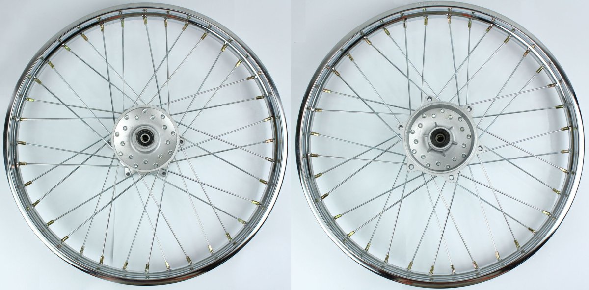 Обод передний 21" (1,60-r21 d=15mm) алюминий/красный xr250