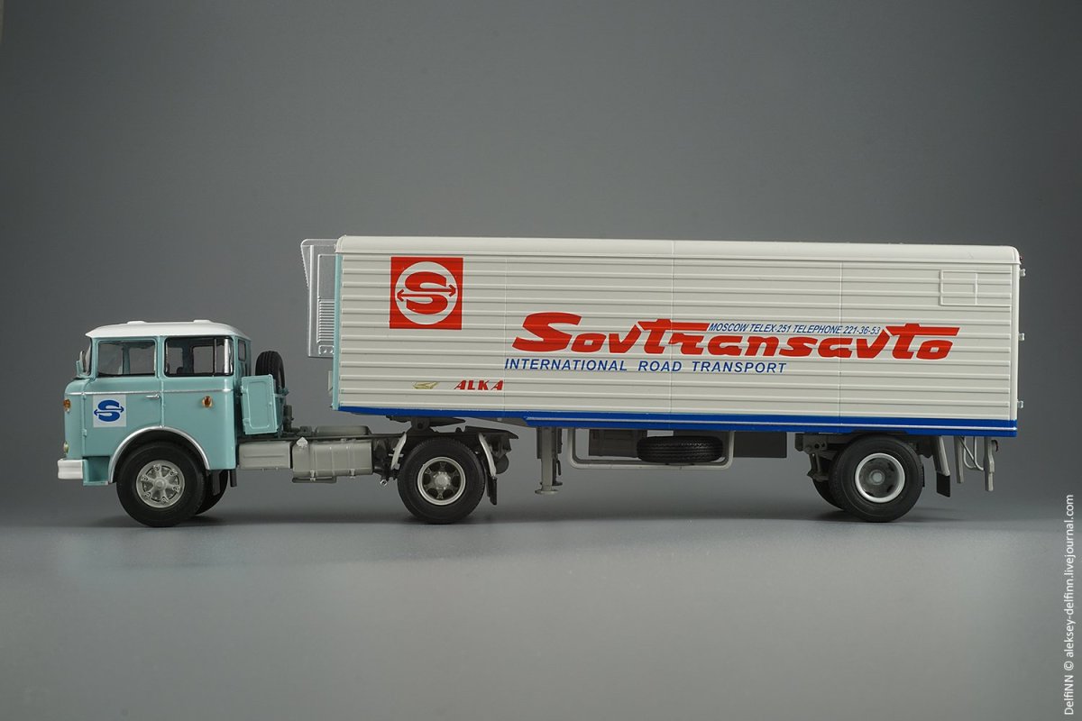 Skoda 706 RTTN С полуприцепом Alka n12ch