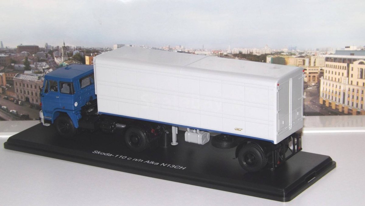 Skoda LIAZ-110.471 С полуприцепом Alka